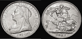 Crown 1893 LVI ESC 303, Bull 2593, Davies 501 dies 1A, GVF with a gentle edge bruise

 Estimate: GBP 100 - 125