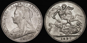 Crown 1897 LXI ESC 313, 2603 NEF with some contact marks

 Estimate: GBP 140 - 180