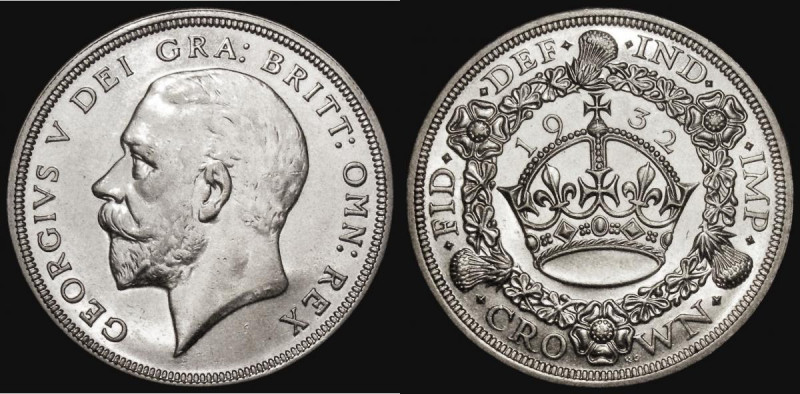 Crown 1932 ESC 372, Bull 3641 NEF/EF and lustrous, one of the key dates in the s...