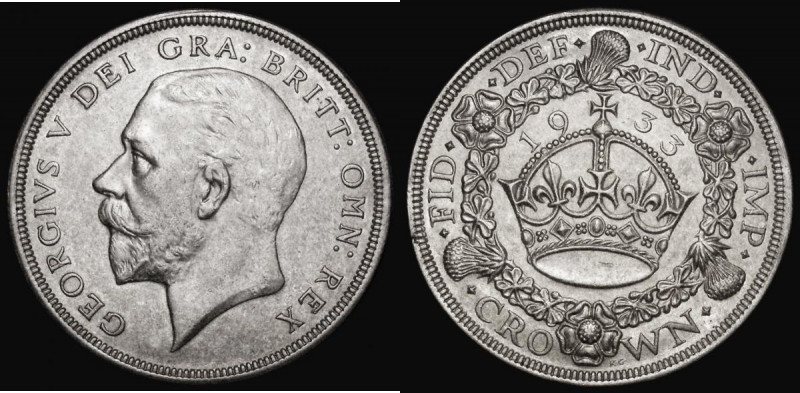Crown 1933 ESC 373, Bull 3644 EF with an edge nick

 Estimate: GBP 250 - 300