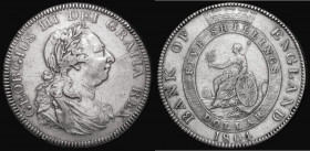 Dollar Bank of England 1804 Top leaf points to centre of the E of DEI, no stop after REX Obverse E, Reverse 2 ESC 164, Bull 1951 Fine with some old sc...