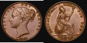 Farthing 1848 Peck 1569 EF or near so with a hint of lustre

 Estimate: GBP 35 - 45