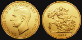 Five Pounds 1937 S.4074 Gold Proof in an NGC holder and graded PF62

 Estimate: GBP 6500 - 7500