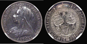 Florin 1893 Proof ESC 877, Bull 2963, Davies 831 dies 2A, beautifully toned, in an NGC holder and graded PF62

 Estimate: GBP 300 - 400