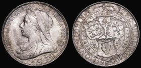 Florin 1900 ESC 884, Bull 2971 AU/UNC with hints of golden tone

 Estimate: GBP 90 - 120