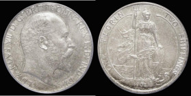 Florin 1902 Matt Proof ESC 920, Bull 3578, nFDC with pleasing tone, in an LCGS holder and graded LCGS 80

 Estimate: GBP 75 - 125