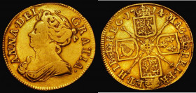 Guinea 1714 Queen Anne S.3574 About Fine/Fine and bold for the grade, Queen Anne Guineas now keenly sought after in all grades

 Estimate: GBP 1600 ...