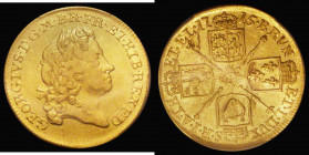 Guinea 1715 Second Laureate Head, S.3629 in a PCGS holder and graded XF45, a rare one-year type, all George I Guineas highly sought after

 Estimate...