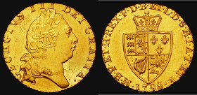 Guinea 1798 S.3729 GEF/EF and lustrous with some light haymarking below the VS or GEORGIVS, a very attractive example all Guineas sought after in this...