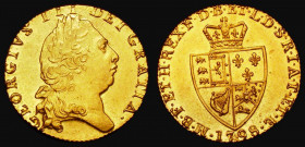 Guinea 1798 S.3729 Lustrous EF an extremely eye-catching piece and always sought after in this high grade

 Estimate: GBP 1150 - 1350