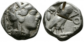 Tetradrachm AR
Attica, Athen, 449-404 BC
23 mm, 16,90 g