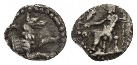 Obol AR
Lycaonia, Laranda, c. 324-323 BC
10 mm, 0,50 g
Göktürk 82-85