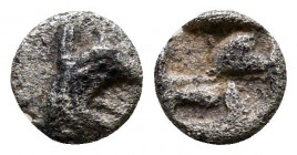 Tetatermorion AR
Ionia, Phokaia, c. 530-500 BC
6 mm, 0,23 g