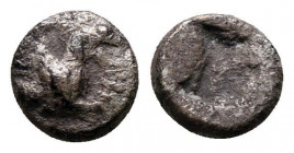 Tetartemorion AR
Ionia, Teos, c. 540-500 BC
6 mm, 0,24 g