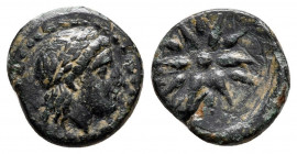 Bronze AE
Mysia, Gambrion, c. 300-200 BC
11 mm, 0,95 g
