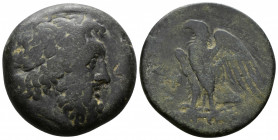 Bronze AE
Egypt, Ptolemy II Philadelphos (285-246 BC)
28 mm, 14,95 g