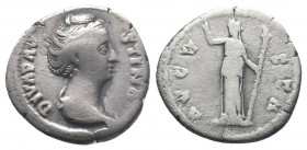 Denarius AR
Diva Faustina I (140-141), Rome
20 mm, 3,06 g