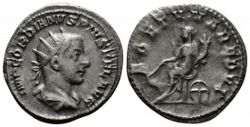 Antoninianus AR
Gordian III (238-244), Antioch, Fortuna
23 mm, 3,62 g