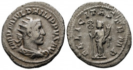 Antoninianus AR
Philip I "The Arab" (244-249), Rome
23 mm, 3,26 g