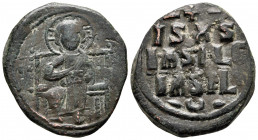 Follis Æ
Constantine IX Monomachus (1042-1055), Constantinople, Anonymous Follis
29 mm, 10,35 g