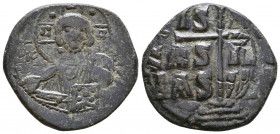 Follis Æ
Anymous follis, Class B, attributet to Romanus III or Michael IV (1028-1041)
29 mm, 9,30 g