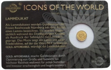 1/200 oz Av
Lammdukat, Gold 999/1000
8 mm