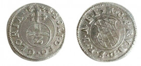 ½ Batzen AR
Bayern, SOLI DEO GLORIA
1,15 g