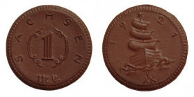 1 Mark
Saxonia, 1921
25 mm, 3,20 g