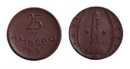 25 Pfennig
Amberg, 1921
25 mm, 2,60 g