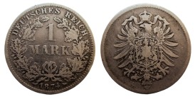 1 Mark AR
Germany, 1874
Berlin (A)
Silver 900/1000
5,55 g
KM# 7; J. 9