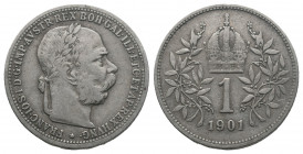 1 Krone AR
Austria, Franz Joseph (1848-1916), 1901
4,95 g