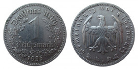 1 Reichsmark Ni
1935 A (Berlin)
J. 354
