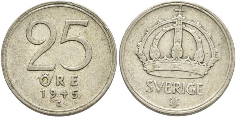 10 Öre AR
Sweden, Gustaf V, 1945