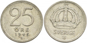 10 Öre AR
Sweden, Gustaf V, 1945