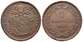 1 Baiocco CU
Italy, Papal State, Vatikan, Pius IX (1846-1878)
30 mm, 9,90 g