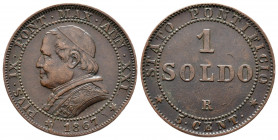 1 Soldo CU
Italy, Papal State, Vatikan, 1867, Pius IX (1846-1878)
26 mm, 4,90 g