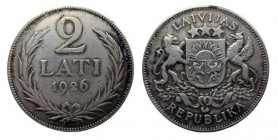2 Lati AR
Latvia, 1926
26 mm, 9,96 g