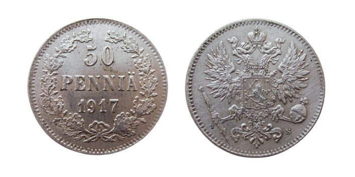 50 Pennia AR
Finnland, 1917