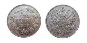50 Pennia AR
Finnland, 1917