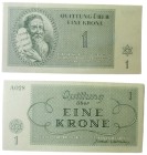1 Krone Ghetto Theresienstadt