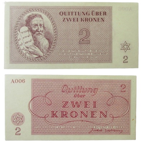 2 Kronen Ghetto Theresienstadt