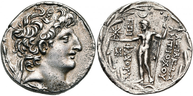 ROYAUME SELEUCIDE, Antiochos VIII Grypous, 1er règne (121-96), AR tétradrachme, ...