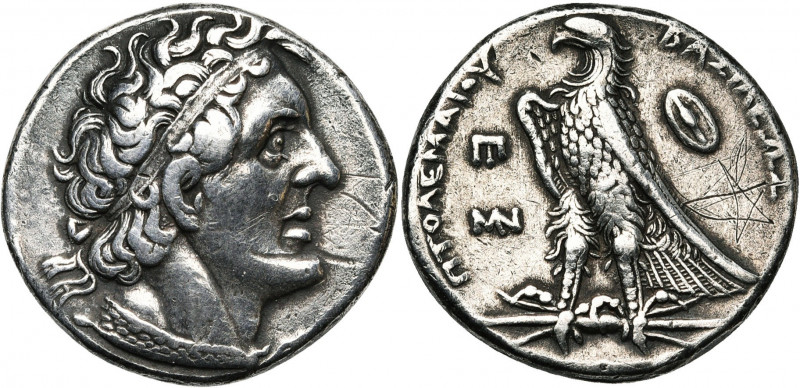 ROYAUME LAGIDE, Ptolémée II Philadelphe (285-246), AR tétradrachme, 258-252 av. ...