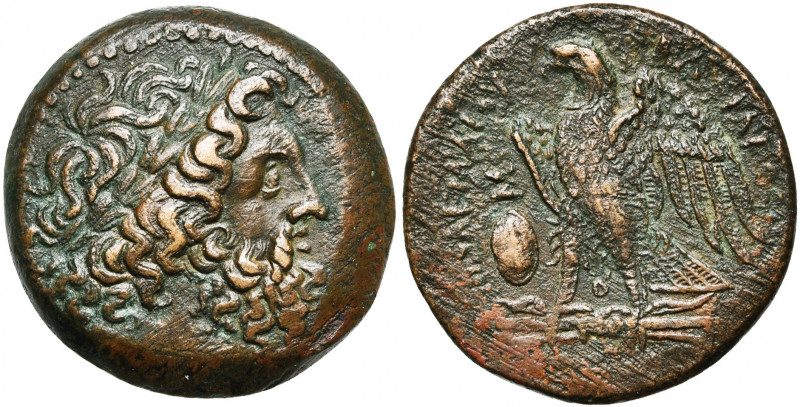 ROYAUME LAGIDE, Ptolémée II Philadelphe (285-246), AE diobole, 275-265 av. J.-C....