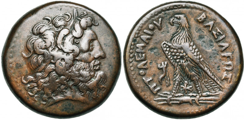 ROYAUME LAGIDE, Ptolémée III Evergète (246-221), AE hémidrachme, 245-222 av. J.-...