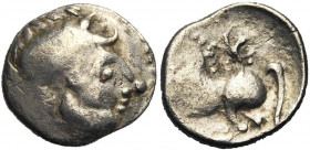 CROATIE, lot de 2 drachmes: type Kugelwange et Ornamentreiter.
Beau à Très Beau