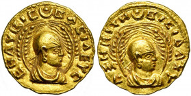 ROYAUME D''AXOUM, Endubis, AV unité, vers 270. D/ ENΔYBIC- BACIΛEYC B. dr. à d., entouré de deux épis. Au-dessus, croissant surmonté par un globule. R...