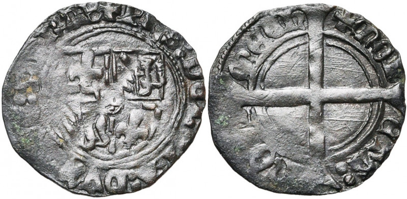 BRABANT, Duché, Philippe le Bon (1430-1467), Cu mite de Brabant, 1458-1459, Mali...