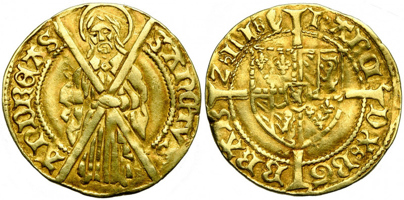 BRABANT, Duché, Charles le Téméraire (1467-1477), AV florin de Bourgogne, s.d. (...