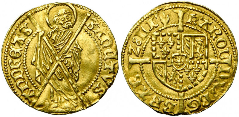 BRABANT, Duché, Charles le Téméraire (1467-1477), AV florin de Bourgogne, s.d. (...
